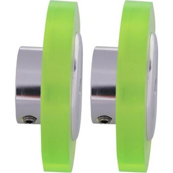 200Mm Aluminum Polyurethane Encoder Wheel Set
