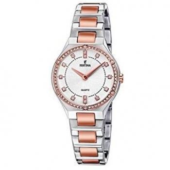 Festina Frauenuhr F20226/3 – Analog Quarz, Edelstahlarmband