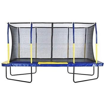 Blue and Yellow 15 x 9 Feet Trampoline