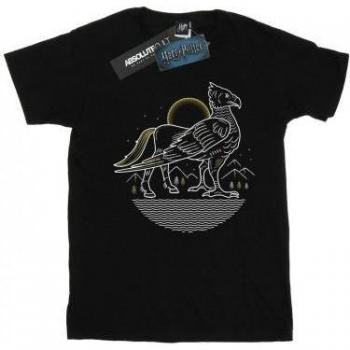Harry Potter Buckbeak Line Art T-Shirt