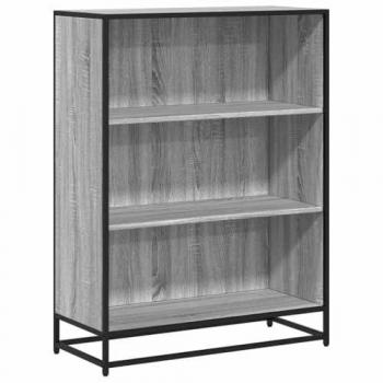 Libreria Grigio Sonoma 80,5 × 35 × 107,5 cm (Legno Multistrato) – Vidaxl