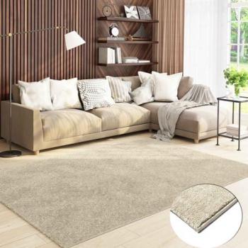Vimoda Teppich Wohnzimmer Kurzflor, Rechteckig, Höhe: 8 mm, Einfarbig weich gewebt, Modern, in Versch. Größen & Farben