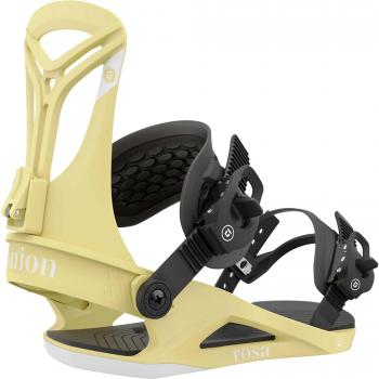 Fijaciones de Snowboard Union Rosa Yellow S