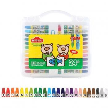 Deli Oil Pastel Crayon 24 Colors