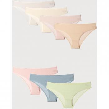 Slip donna 7 pz bambù Lycra antibatterici L