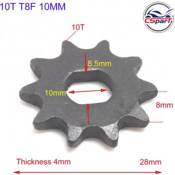 10mm Kettenrad für IZIP 500/1000 Watt