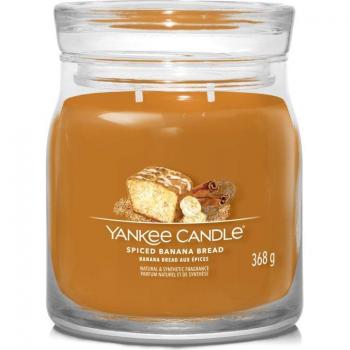 Yankee Candle Signature Gewürz-Bananenbrot 368 g Duftkerze