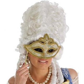 Peluca de Época Blanca para mujer Creaciones Llopis