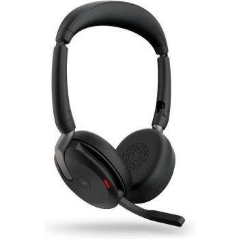 Jabra Evolve2 65 Flex Link 380 USB-A MS Stereo Headset and Wireless Charging Pad