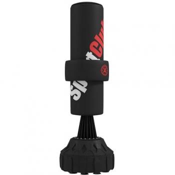 SPORTNOW - Sac de boxe sur pied - Plastique - 58x58x175cm - Noir
