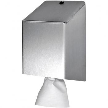 Poetspapierdispenser Euro Products midi RVS