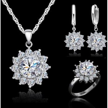 Fleur Céleste Argent 925