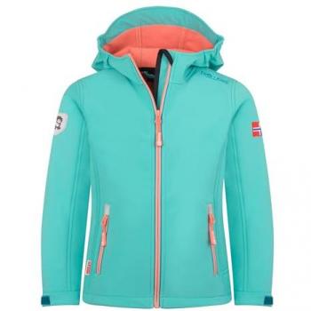 Warme TROLLFJORD Softshelljacke für Mädchen – Trollkids