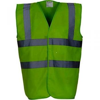 Gilet Alta Visibilità Verde Lime Yoko XXL