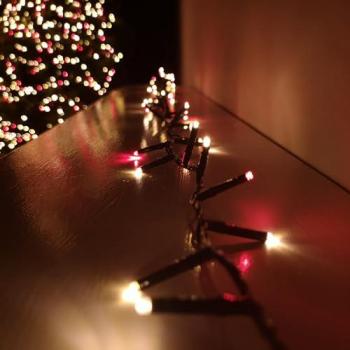 6m 240 LED TreeBrights Christmas String Lights with Timer in Red and Vintage Gold