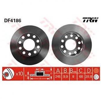 TRW Premium Brake Discs DF4186