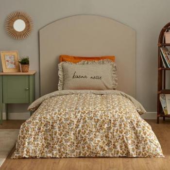 Coperta Letto Singolo Karaca Home Young Buona Notte – 100% Cotone