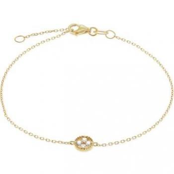 FAVS Armband 375er Gelbgold