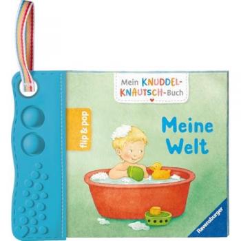 RAVENSBURGER 42130 Mein Knuddel-Knautsch-Buch. flip&pop. Meine Welt