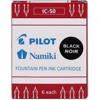 Pilot IC-50 Ink Sac Cartridges for FP-50r/78G Pen - 6 Pack