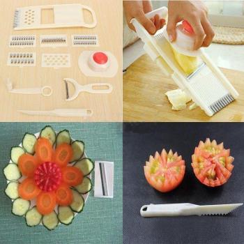 11PCS Multi-Functional Vegetable and Fruit Tools Set
