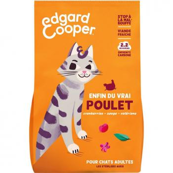 Edgard & Cooper Adult Poulet Sans Céréales 2 kg