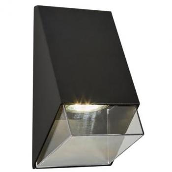 Zink SENS Angled Wall Light in Black