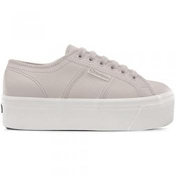 Superga 2790 Leather Women's Pink Almond Trainers