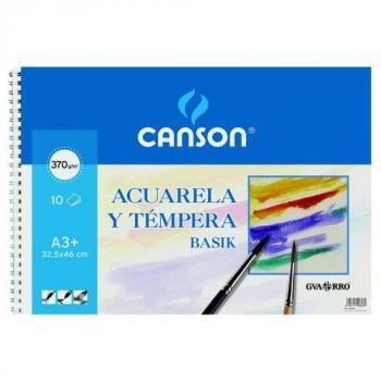 Bloc aquarelle A3 10 feuilles 370 g