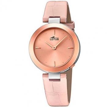 Lotus Elegance Damen Uhr – Quarz, analog, Lederarmband (18485/2)