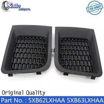 Cubierta de Bisel de Rejilla Inferior para Parachoques Delantero Izquierdo y Derecho Jeep Renegade 1.4L 1.8L 2.4L, Código 5XB62LXH