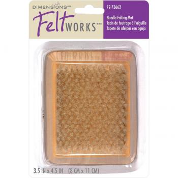 Starry Wooden Felting Brush Pad – 8.8 × 11.4 cm