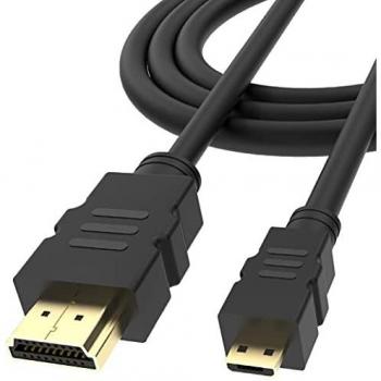 Akasa micro HDMI kábli pre 4K, 60 Hz, zlaté spojenia, 1,5 m