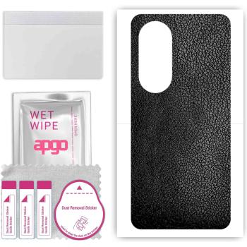Honor 50 SE Protective Foil Wrap – Matte Black Leather Design