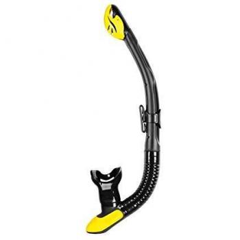 Tubo da sub Ergo Dry Nero/Giallo