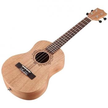 Tragbare Mahagoni Ukulele 18 Bund