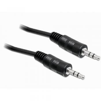 DELOCK 84438 - Delock Cable Audio DC jack 3.5 mm 3 pin male / male 5 m