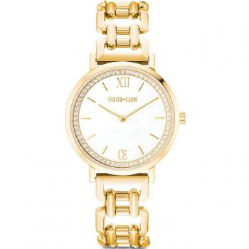 Golden Lion Pearl Radiant Wristwatch