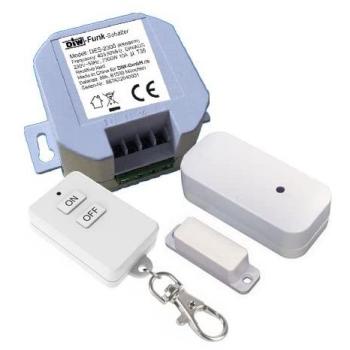 PA‑521 Abluft‑Funksteuerung (Fensterkontakt DFM‑2000, Funkschalter DES‑2300, Key‑Sender DKS‑10)