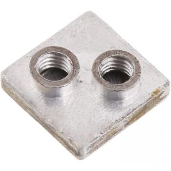 Aluminum Liquid Cooling Heat Sink for Mobile Phones - 20mm/30mm/40mm, Silver, 1PC