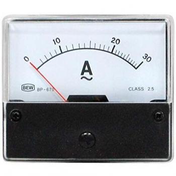 Einbau-Messinstrument, 0...30 A AC