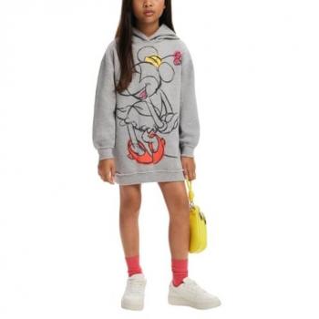 Robe grise Desigual pour enfant 24WGVK07