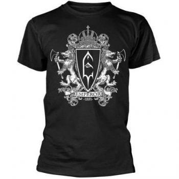 Keizer Unisex Volwassen Crest Shirt XL Zwart