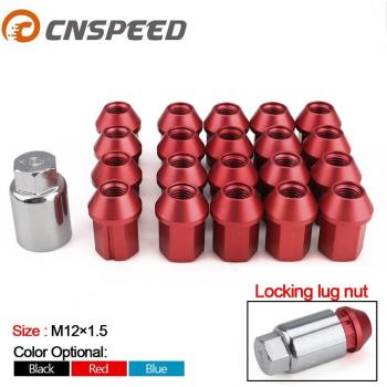 7075-T6 Aluminium Alloy Hub Nut M12x1.5