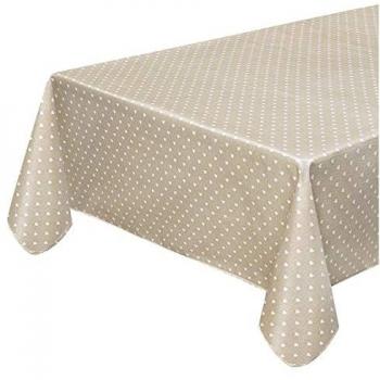 Tovaglia Cucina Antimacchia Bordata Cotone Plastificato 135x180 cm