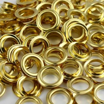 20mm Brass Eyelet and Washer Kit for Leather Repair