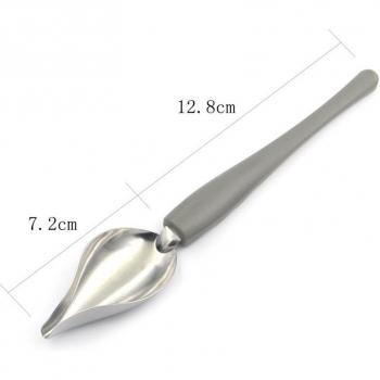 Plato Multifuncional Acero Inoxidable y Cuchara Elegante