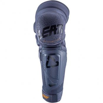 Protezione Ginocchio e Parastinco Moto Leatt 3DF Hybrid EXT Blu L/XL
