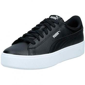 Puma Vikky Stacked L, Sneakers Basses Femme Noir