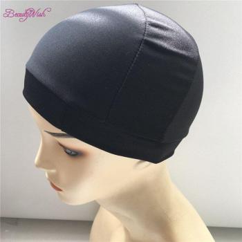 Günstige schwarze Perückenkappe für DIY